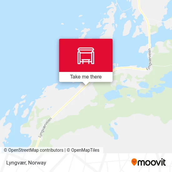 Lyngvær map