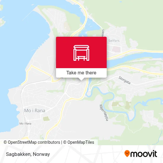 Sagbakken map