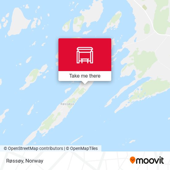 Røssøy map