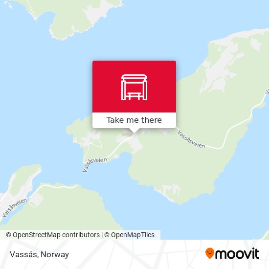 Vassås map