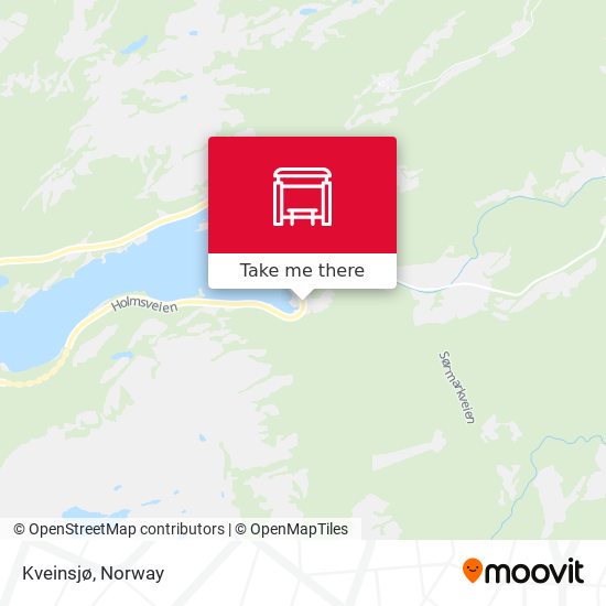 Kveinsjø map