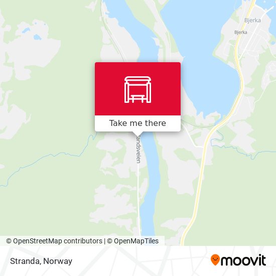 Stranda map