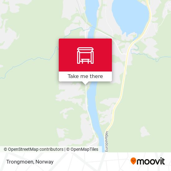 Trongmoen map