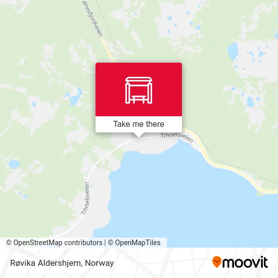 Røvika Aldershjem map