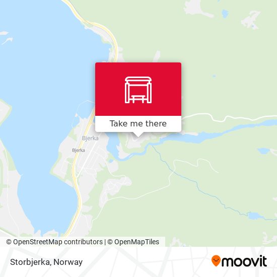 Storbjerka map