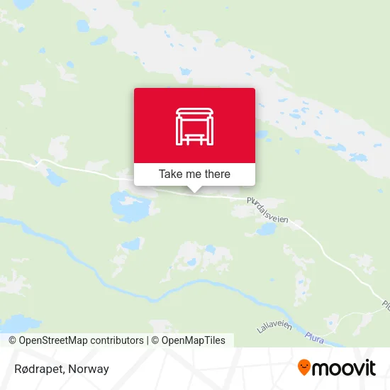 Rødrapet map
