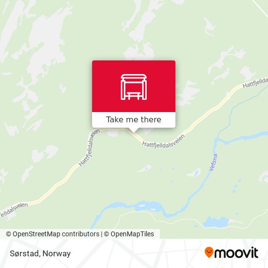 Sørstad map