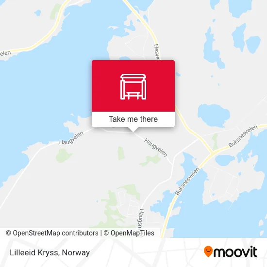 Lilleeid Kryss map