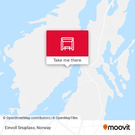 Einvoll Snuplass map