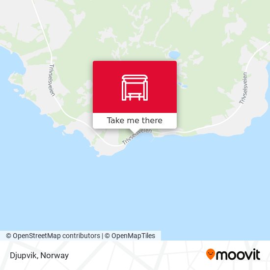 Djupvik map