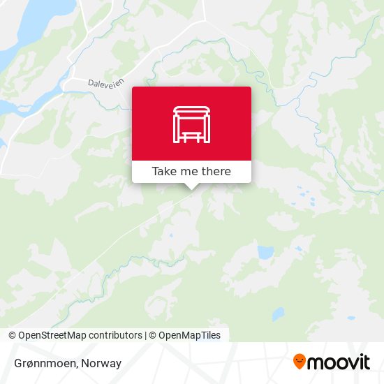 Grønnmoen map