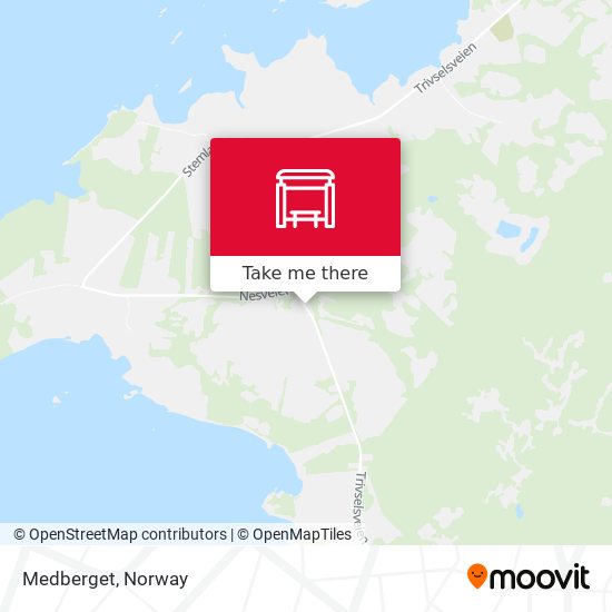 Medberget map