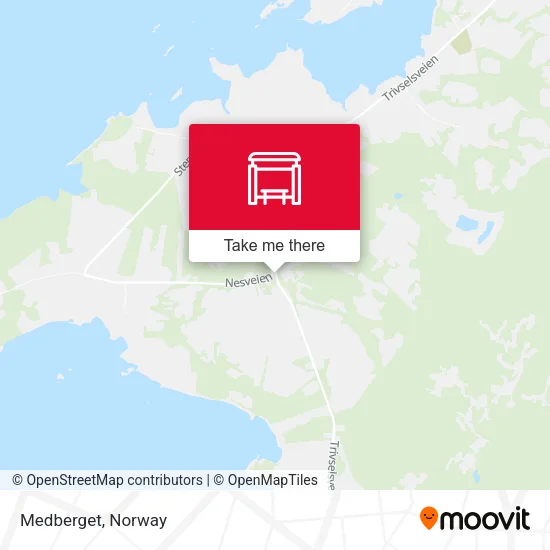 Medberget map