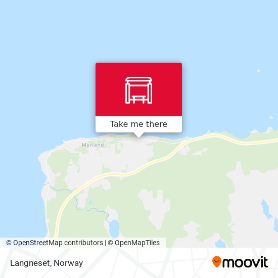 Langneset map