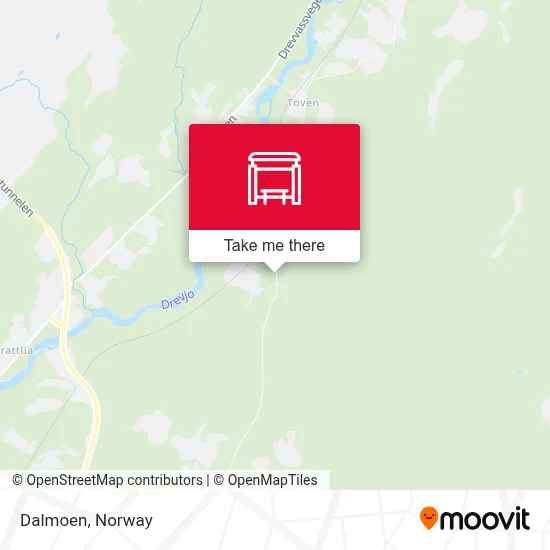 Dalmoen map