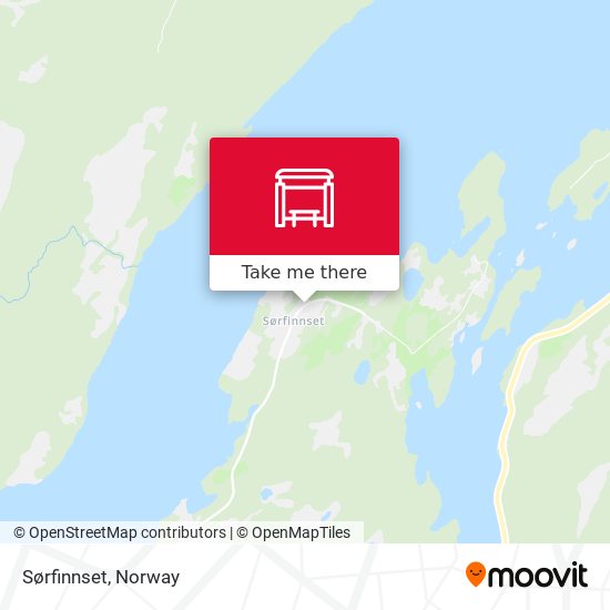 Sørfinnset map