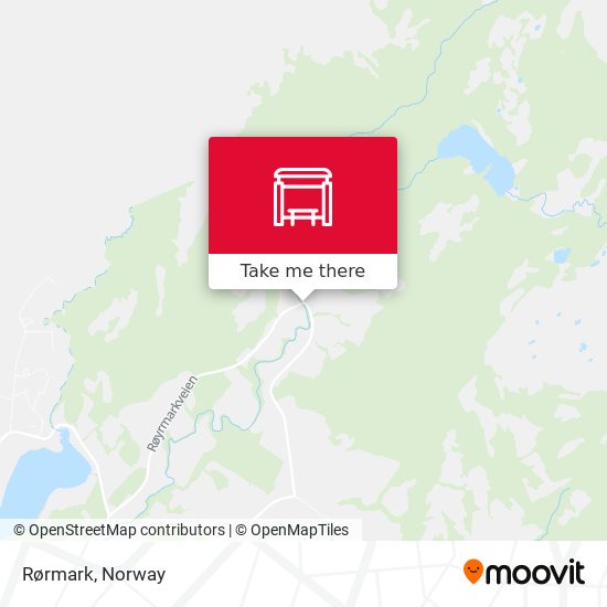 Rørmark map