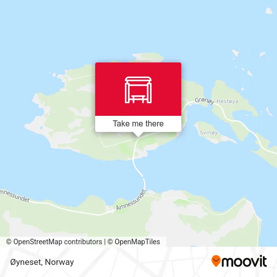 Øyneset map