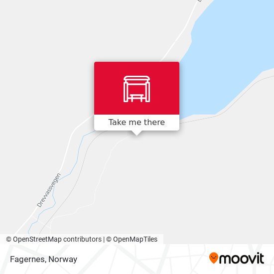 Fagernes map