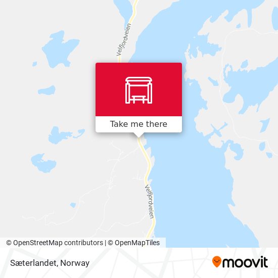 Sæterlandet map