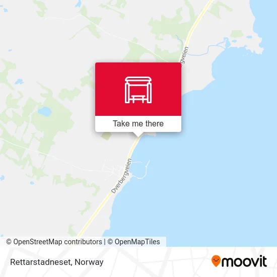 Rettarstadneset map