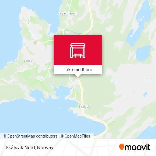 Skålsvik Nord map