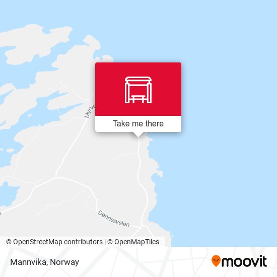 Mannvika map