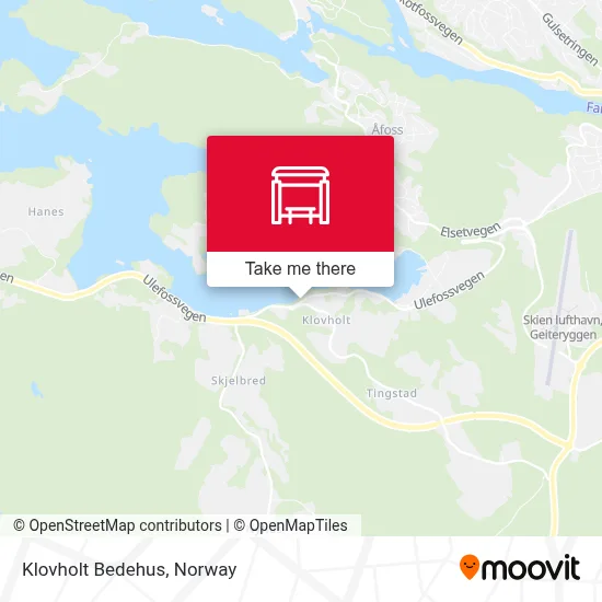 Klovholt Bedehus map