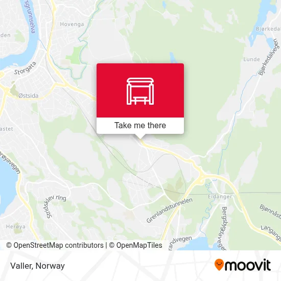 Valler map