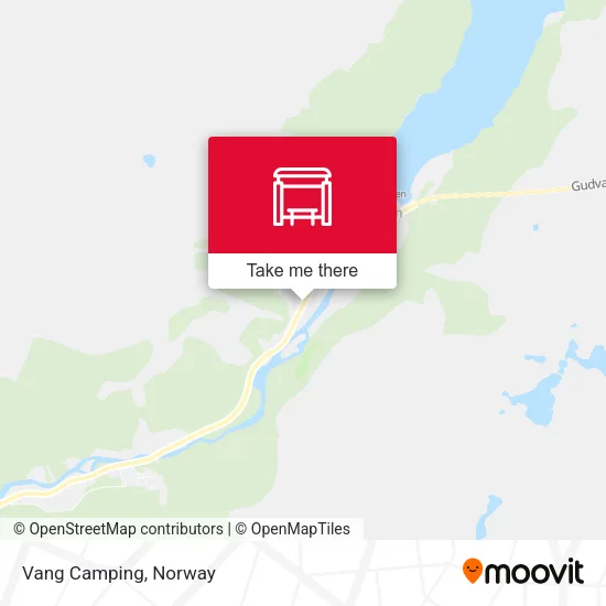 Vang Camping map