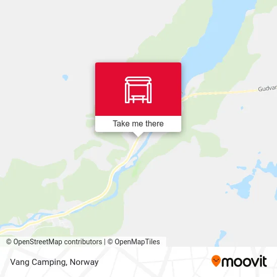 Vang Camping map