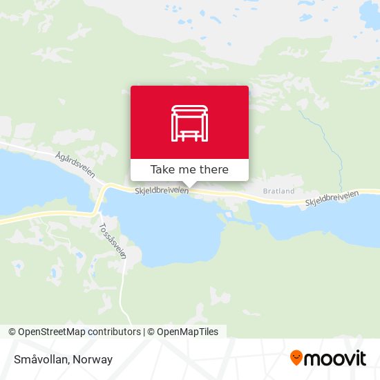 Småvollan map