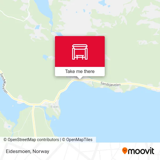 Eidesmoen map