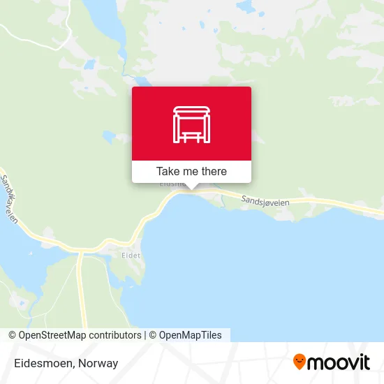Eidesmoen map