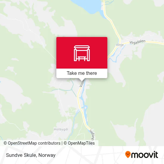 Sundve Skule map