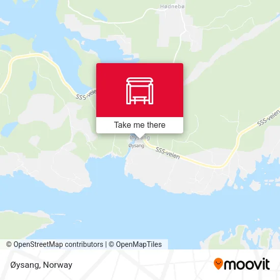 Øysang map