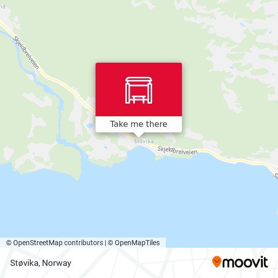 Støvika map