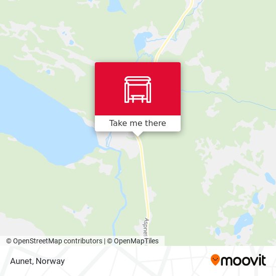Aunet map