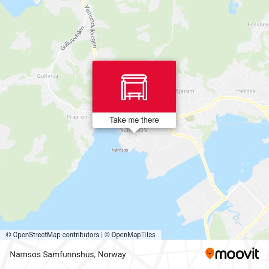 Namsos Samfunnshus map
