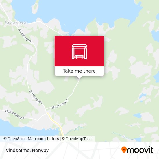 Vindsetmo map