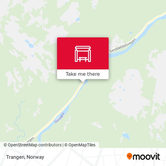 Trangen map