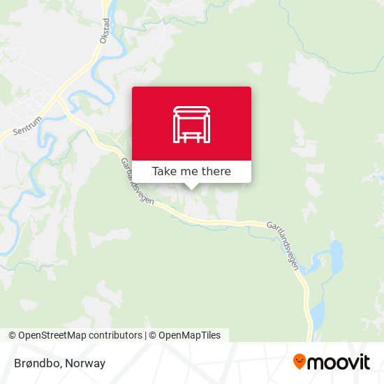 Brøndbo map