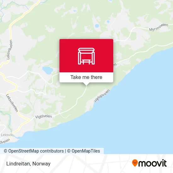 Lindreitan map