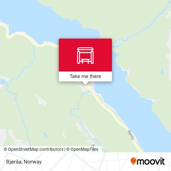 Bjøråa map