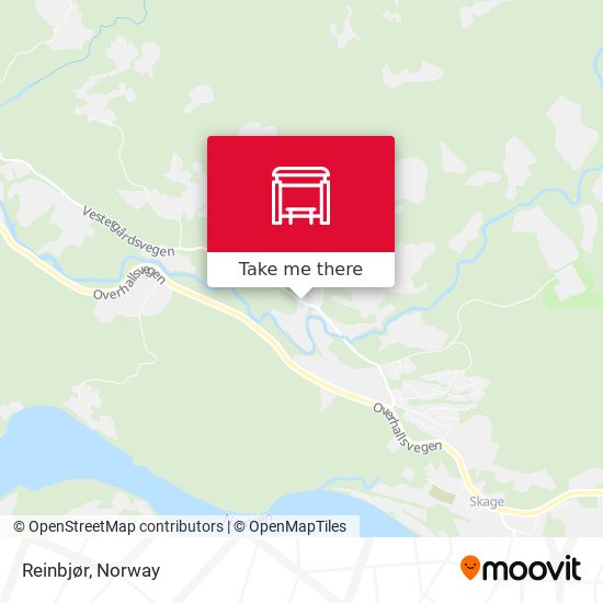 Reinbjør map