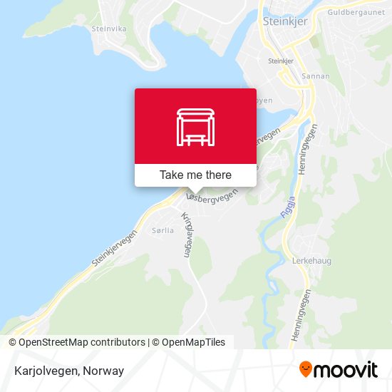 Karjolvegen map