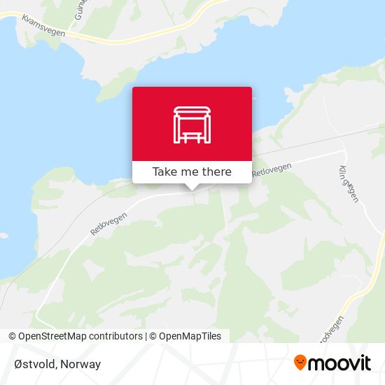 Østvold map