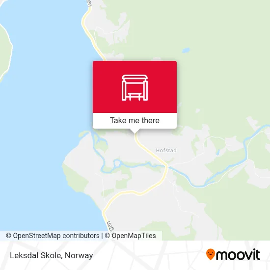 Leksdal Skole map