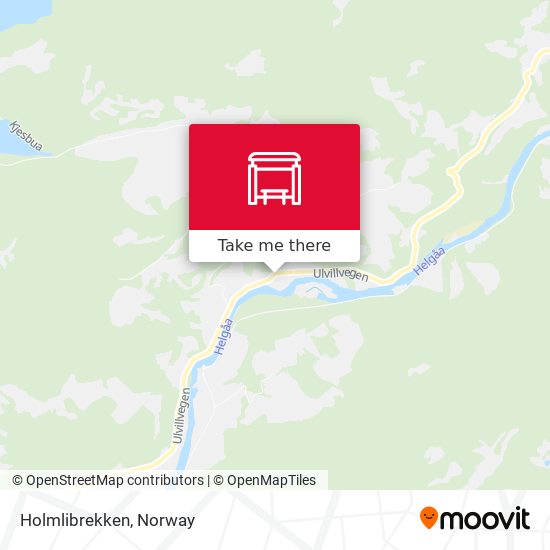 Holmlibrekken map