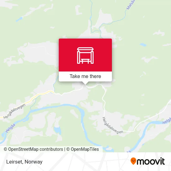 Leirset map